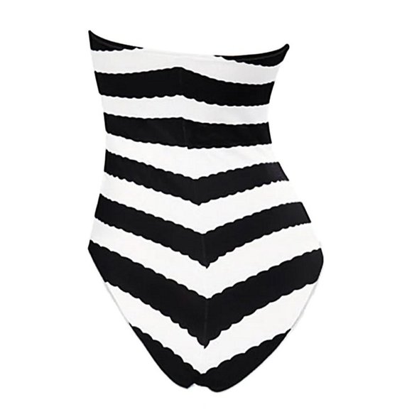 NWT Adorable Barbie Movie Black & White Striped Towel Swimsuit Halloween… - Picture 14 of 16